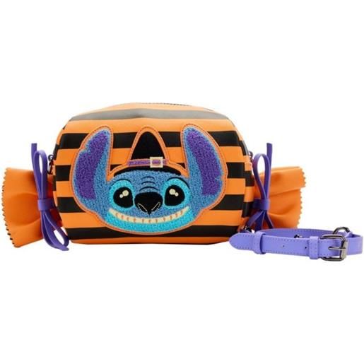 Loungefly - disney lilo & stitch - borsa a tracolla halloween candy wrapper - wdtb2639