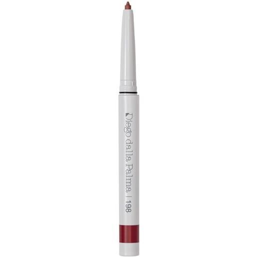 Diego dalla palma plump&fill my lips matita labbra volumizzante ad effetto filler immediato 198-rosso intenso