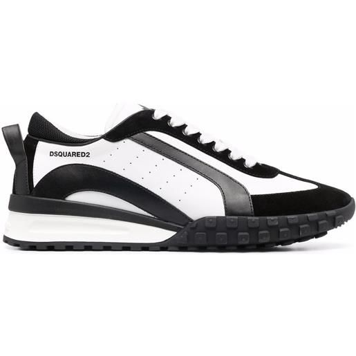 DSQUARED2 sneakers legend bicolore - bianco