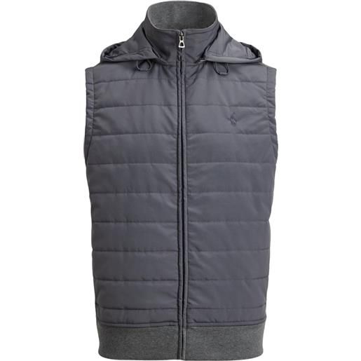 Polo Ralph Lauren gilet con cappuccio - grigio