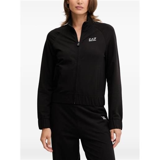 Ea7 Emporio Armani tuta sportiva con logo (2 pezzi) - nero