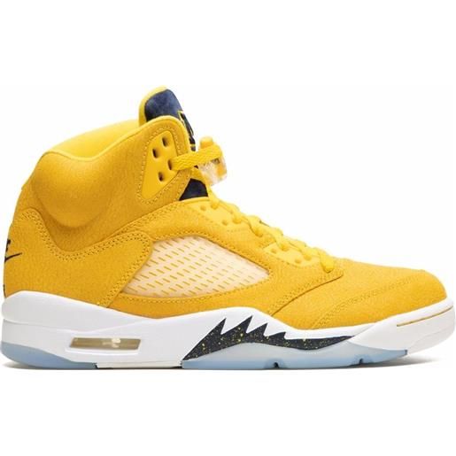 Jordan sneakers air Jordan 5 retro pe - giallo