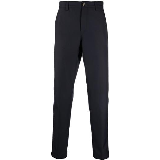 PT Torino pantaloni affusolati a vita media - blu