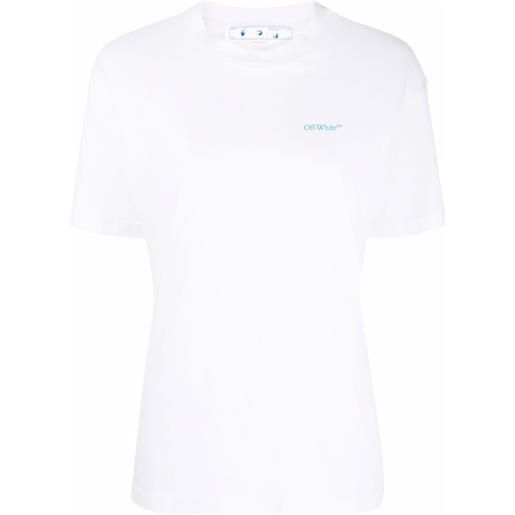 Off-White t-shirt con stampa arrows - bianco