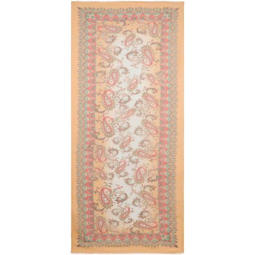 ETRO foulard paisley a fiori - toni neutri