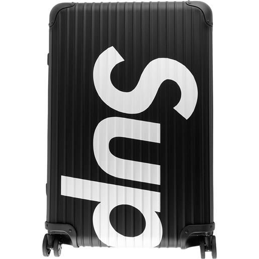 Supreme valigia con stampa - nero