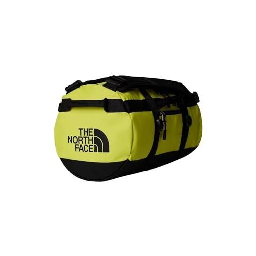 The north face nf0a52ssc6t base camp duffel - xs borsa sportiva uomo sulphurspringgn/tnfblack taglia os