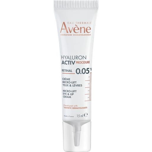 Avene hyaluron activ procedure contorno occhi e labbra 15 ml