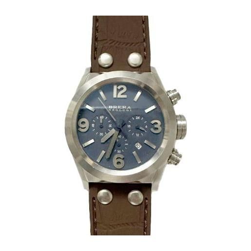 PRAESIDUS PAC-76 Orologio Cronografo Da Uomo – Stile Pilota Militare, Cassa 38mm, Cinturino In Pelle Verde, Assemblato USA