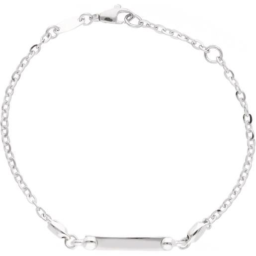 ORO&CO bracciale bimbo in oro bianco 18 kt