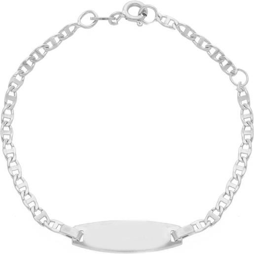 ORO&CO bracciale bimbo in oro bianco 18 kt