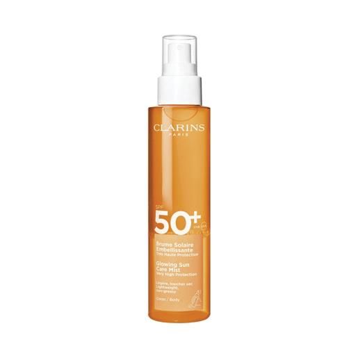 CLARINS brume solaire embellisante 50+ body
