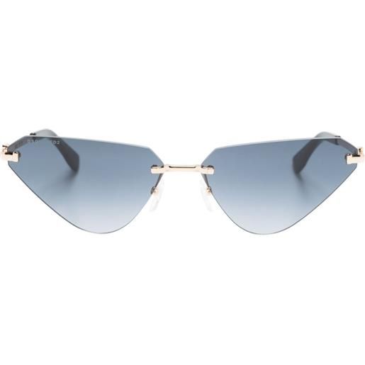 DSQUARED2 EYEWEAR occhiali da sole hype cat-eye - nero