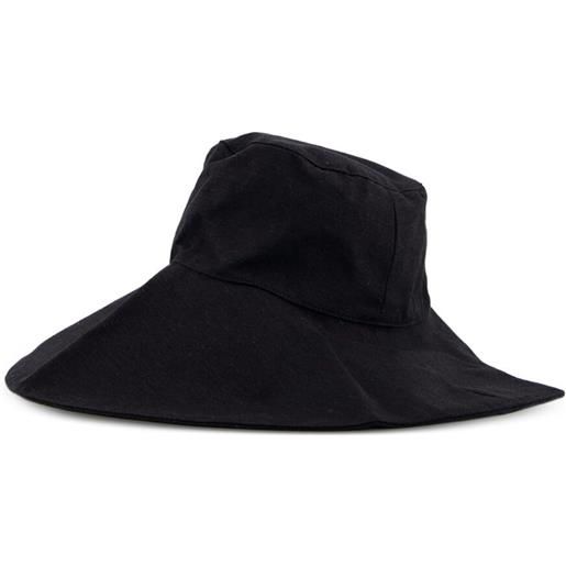 Sensi Studio cappello bucket asimmetrico - nero