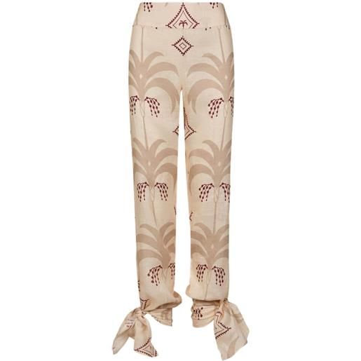 Johanna Ortiz pantaloni femininity dramatic - toni neutri