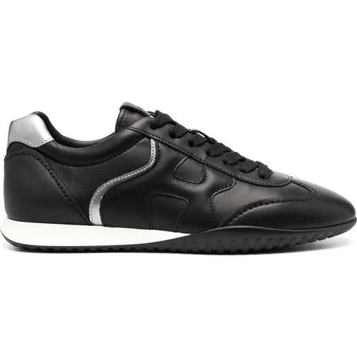 Hogan sneakers con logo goffrato - nero