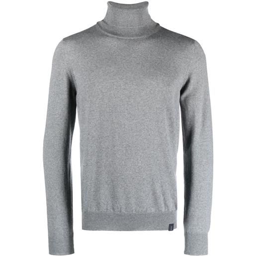 Fay maglione a collo alto - grigio