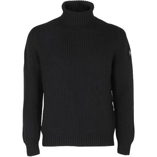 Hogan maglione con applicazione - nero