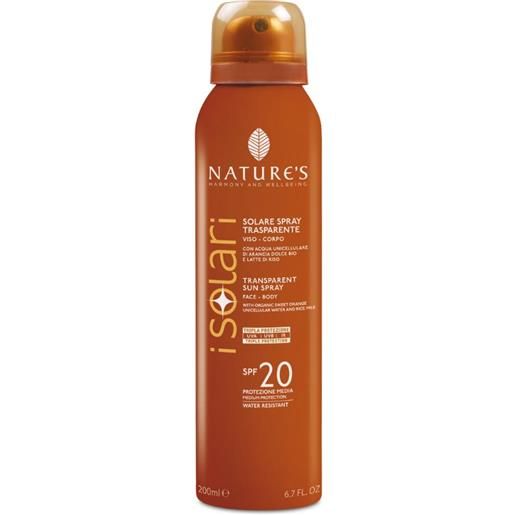 BIOS LINE SpA nature's i solari spray trasp