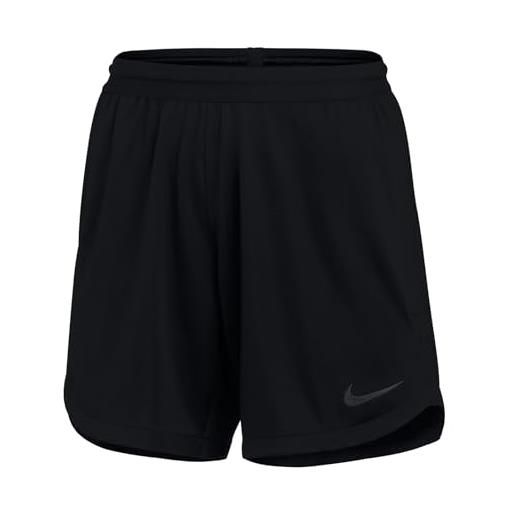NIKE dh8269-010 w nk df ref ii short pantaloni sportivi donna black/black/anthracite m