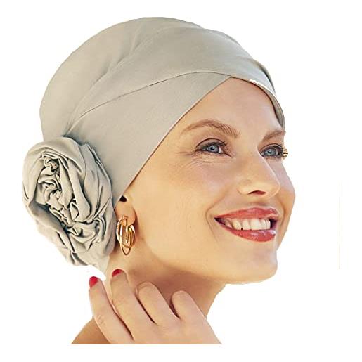Christine Headwear zuri turbante fascia per la testa, moonlight grey, taglia unica donna