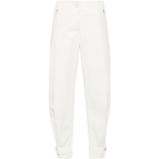 Alexander McQueen pantaloni leggeri - bianco
