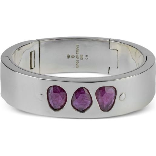 Parts of Four bracciale sistema con rubini - argento