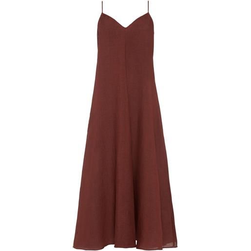 ERES abito midi snob - marrone