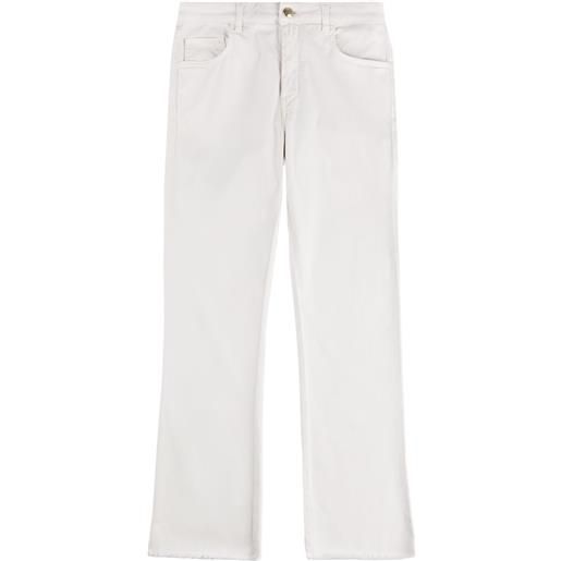 Fay jeans crop - bianco