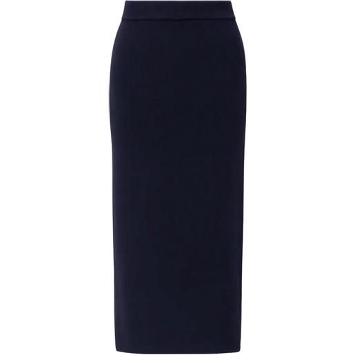 TWINSET gonna con spacco - nero