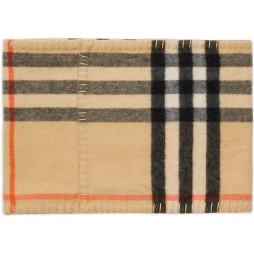 Burberry sciarpa ad anello - toni neutri