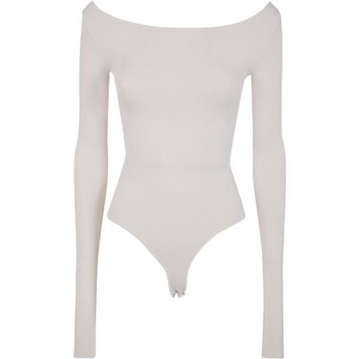ENTIRE STUDIOS body con maniche lunghe - bianco