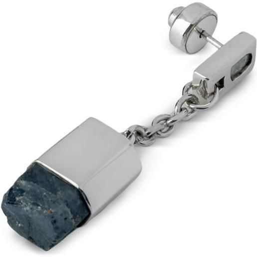 SILVEGO Orecchini A Catena In Argento 925 Rodiato - Lunghezza 6 Cm - Confezione Regalo - 3