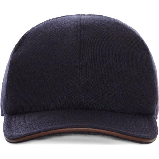 Kiton cappello da baseball - nero