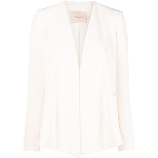 TWINSET blazer aperto - marrone