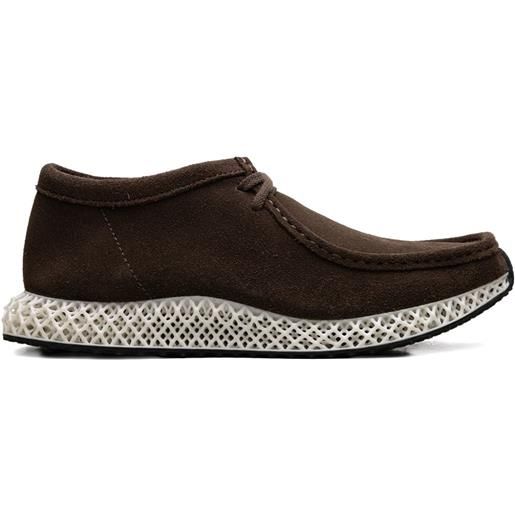 adidas mocassini wallabee 4d - marrone