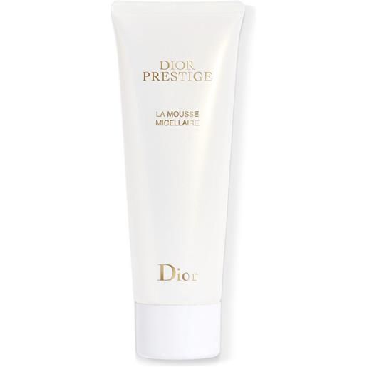 Dior prestige la mousse micellaire - detergente per il viso - texture mousse - comfort eccezionale 120 gr