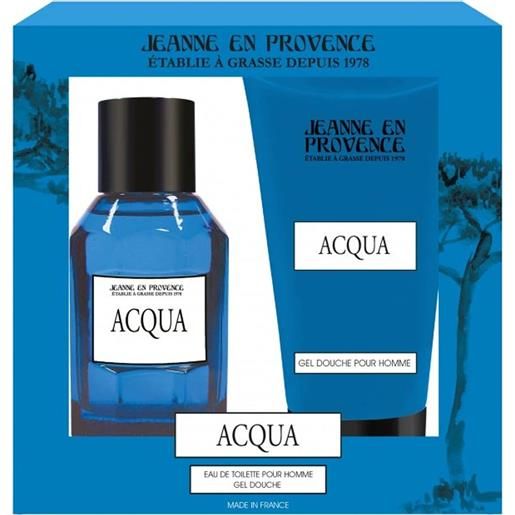 Jeanne en provence cofanetto acqua eau de toilette 100ml + gel doccia 150ml
