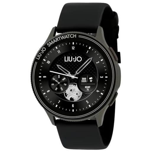 Liu Jo orologio uomo smartwatch voice man nero cinturino nero