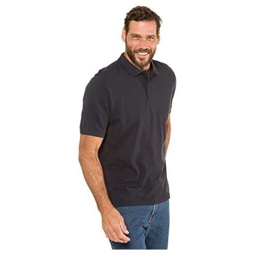 JP 1880 poloshirt piquee, polo uomo, blu (blau 70), 6xl