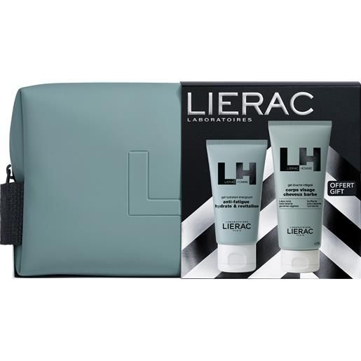 Lierac homme cofanetto natale gel idratante