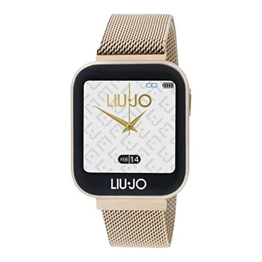 Liu Jo jeans jo orologio smartwatch in alluminio e plastica da donna swlj002, 34 month, bra. Hardlineslet, bracciale