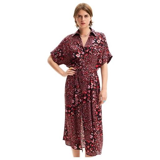 Desigual vest_candela vestiti, black, xs da donna