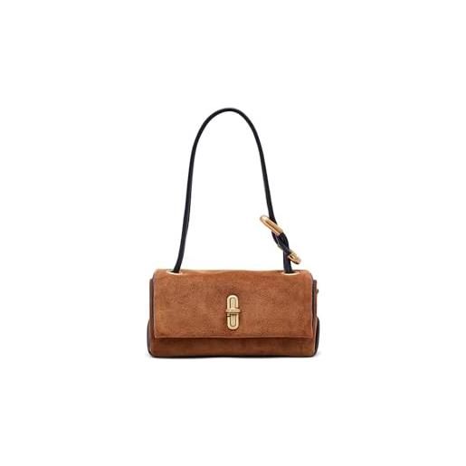 Marc jacobs the mini dual shoulder, borsa donna, rame