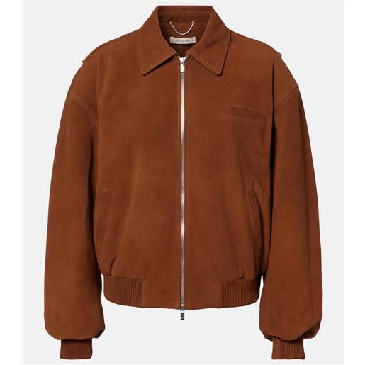 Jacques Wei bomber in suede