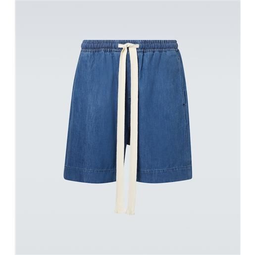 Commas shorts in denim di misto cotone