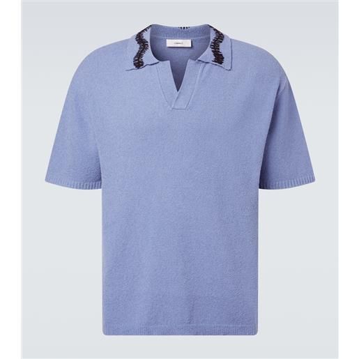 Commas polo in misto cotone