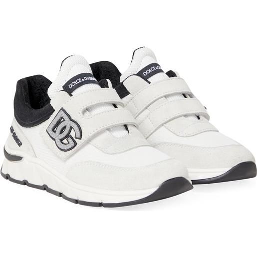 Dolce&Gabbana Kids sneakers dg con suede