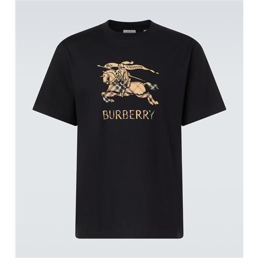 Burberry t-shirt ekd in jersey di cotone