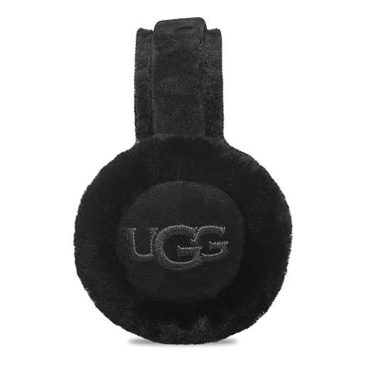 Ugg sheepskin embroidery 20955-blk, womens earmuffs, black, one size eu